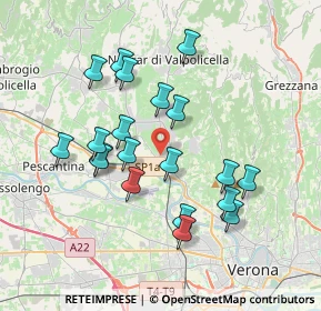 Mappa Via Torino, 37024 Arbizzano-Santa Maria VR, Italia (3.4645)