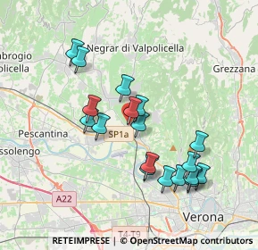 Mappa Via Torino, 37024 Arbizzano-Santa Maria VR, Italia (3.42778)