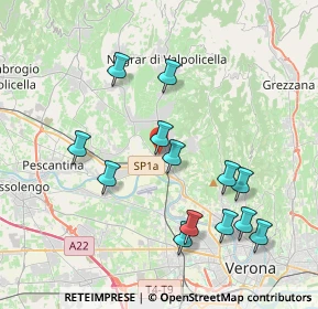 Mappa Piazza di Arbizzano, 37024 Negrar di Valpolicella VR, Italia (3.94923)
