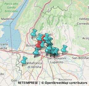Mappa Piazza di Arbizzano, 37024 Negrar di Valpolicella VR, Italia (9.25842)