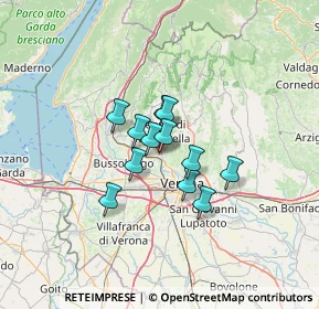 Mappa Piazza di Arbizzano, 37024 Negrar di Valpolicella VR, Italia (8.22333)