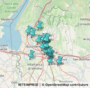 Mappa Piazza di Arbizzano, 37024 Negrar di Valpolicella VR, Italia (8.55)