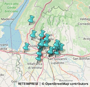 Mappa Via Torino, 37024 Arbizzano-Santa Maria VR, Italia (8.903)