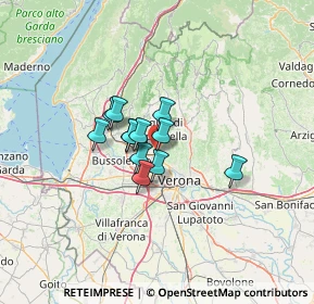 Mappa Piazza di Arbizzano, 37024 Negrar di Valpolicella VR, Italia (7.6475)