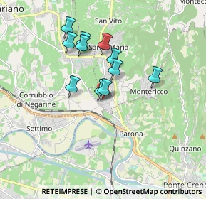 Mappa Via Torino, 37024 Arbizzano-Santa Maria VR, Italia (1.41727)