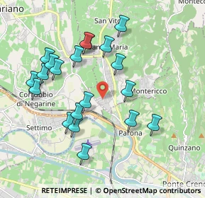 Mappa Via Torino, 37024 Negrar di Valpolicella VR, Italia (1.9175)