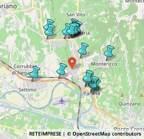 Mappa Via Torino, 37024 Arbizzano-Santa Maria VR, Italia (1.6555)