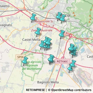 Mappa Via XXV Aprile, 25020 Flero BS, Italia (3.58895)