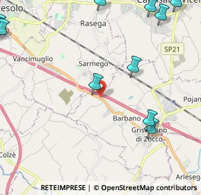 Mappa SS 11, 36040 Grisignano di , Italia (3.17)