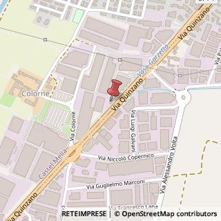 Mappa Via Quinzano, 84, 25030 Castel Mella, Brescia (Lombardia)