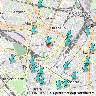 Mappa COPERNICO Isola for, 20124 Milano MI, Italia (1.44)