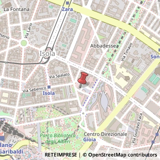 Mappa Via Sassetti 32 c/o Fintech District, Copernico Isola S32, 20124 Milano MI, Italia, 20124 Milano, Milano (Lombardia)
