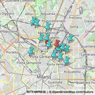 Mappa COPERNICO Isola for, 20124 Milano MI, Italia (1.402)