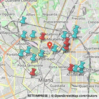 Mappa COPERNICO Isola for, 20124 Milano MI, Italia (2.11)