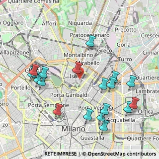 Mappa COPERNICO Isola for, 20124 Milano MI, Italia (2.29889)