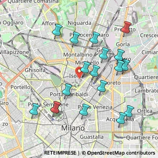 Mappa COPERNICO Isola for, 20124 Milano MI, Italia (2.14889)