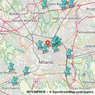 Mappa COPERNICO Isola for, 20124 Milano MI, Italia (4.88267)