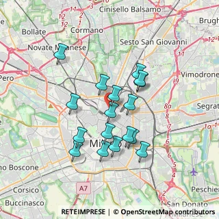 Mappa COPERNICO Isola for, 20124 Milano MI, Italia (3.05412)