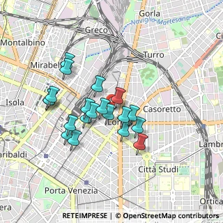 Mappa Via Beroldo, 20127 Milano MI, Italia (0.753)