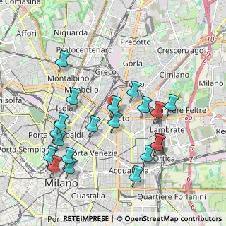 Mappa Via Beroldo, 20127 Milano MI, Italia (2.1035)