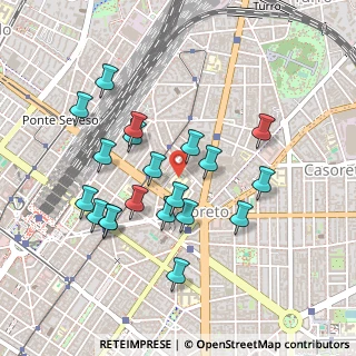 Mappa Via Beroldo, 20127 Milano MI, Italia (0.4425)