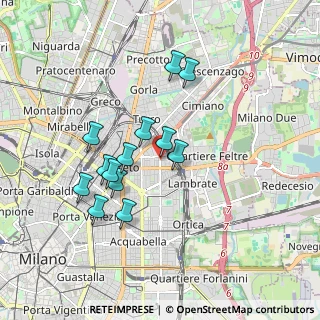 Mappa Via Privata Mario Bianco, 20131 Milano MI, Italia (1.58)