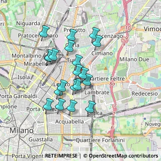 Mappa Via Privata Mario Bianco, 20131 Milano MI, Italia (1.5445)