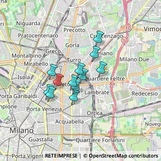 Mappa Via Privata Mario Bianco, 20131 Milano MI, Italia (1.235)