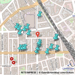 Mappa Via Privata Mario Bianco, 20131 Milano MI, Italia (0.2545)