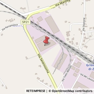 Mappa Via Serenissima, 8, 36040 Grisignano di Zocco, Vicenza (Veneto)