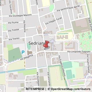 Mappa Via Edmondo de Amicis, 2, 20018 Sedriano, Milano (Lombardia)