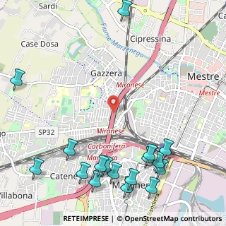 Mappa Viadotto Miranese, 30174 Venezia VE, Italia (1.49824)