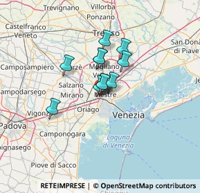 Mappa Viadotto Miranese, 30174 Venezia VE, Italia (7.96727)