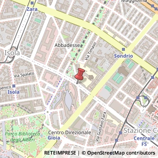 Mappa Via Francesco Algarotti,  18, 20124 Milano, Milano (Lombardia)