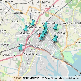 Mappa Via Torquato Tasso, 30100 Venezia VE, Italia (1.22909)