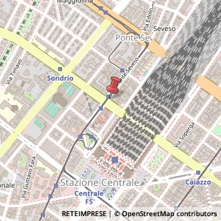 Mappa Via Ponte Seveso, 18, 20125 Milano, Milano (Lombardia)