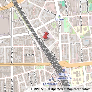 Mappa Via Plezzo, 36, 20132 Milano, Milano (Lombardia)