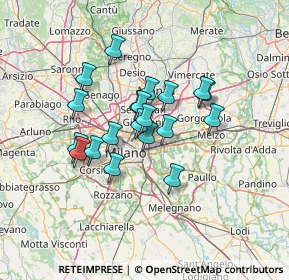 Mappa Via Durazzo, 20134 Milano MI, Italia (10.135)