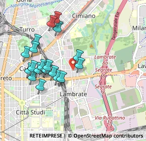 Mappa Via Durazzo, 20134 Milano MI, Italia (0.91)