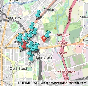 Mappa Via Durazzo, 20134 Milano MI, Italia (0.8515)