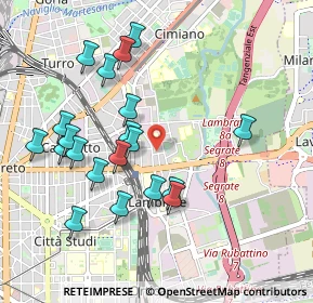 Mappa Via Durazzo, 20134 Milano MI, Italia (0.9805)