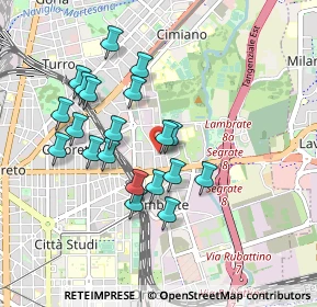 Mappa Via Durazzo, 20134 Milano MI, Italia (0.829)