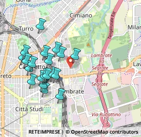 Mappa Via Durazzo, 20134 Milano MI, Italia (0.923)