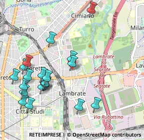 Mappa Via Durazzo, 20134 Milano MI, Italia (1.138)