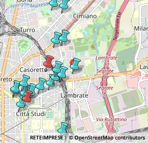 Mappa Via Durazzo, 20134 Milano MI, Italia (1.1855)