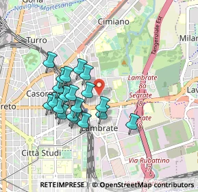 Mappa Via Durazzo, 20134 Milano MI, Italia (0.7655)