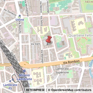 Mappa Via Durazzo, 5, 20134 Milano, Milano (Lombardia)