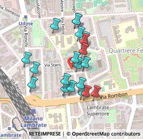 Mappa Via Durazzo, 20134 Milano MI, Italia (0.193)