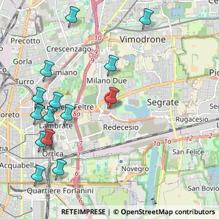 Mappa Via Per, 20090 Segrate MI, Italia (2.654)