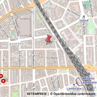Mappa Via Privata Antonio Picozzi, 6, 20131 Vimercate, Monza e Brianza (Lombardia)